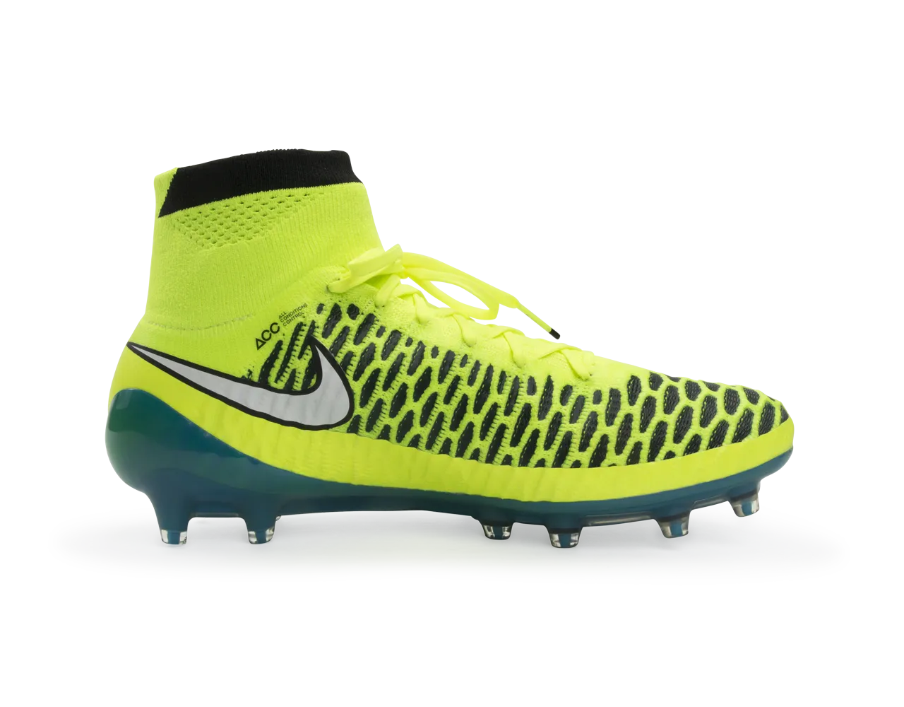 Nike Women's Magista Obra FG Blue Lagoon/Volt/Black