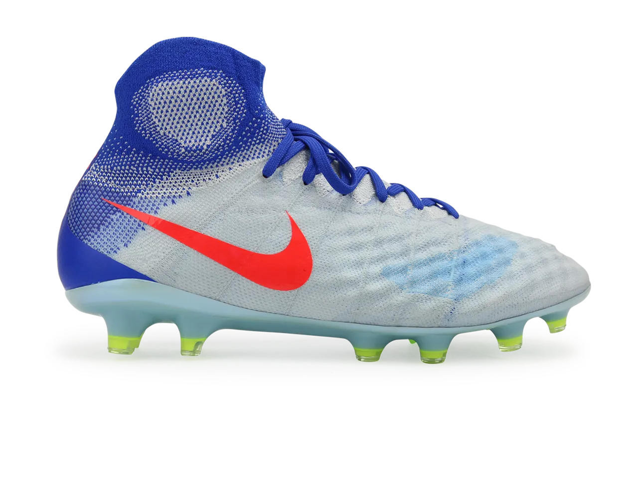 Nike Women's Magista Obra II FG White/Bright Crimson/Racer Blue