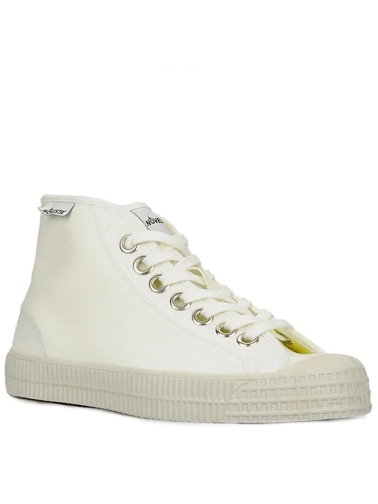 Novesta Star Dribble High Top in White