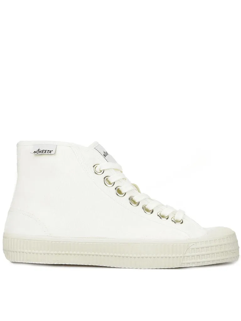 Novesta Star Dribble High Top in White