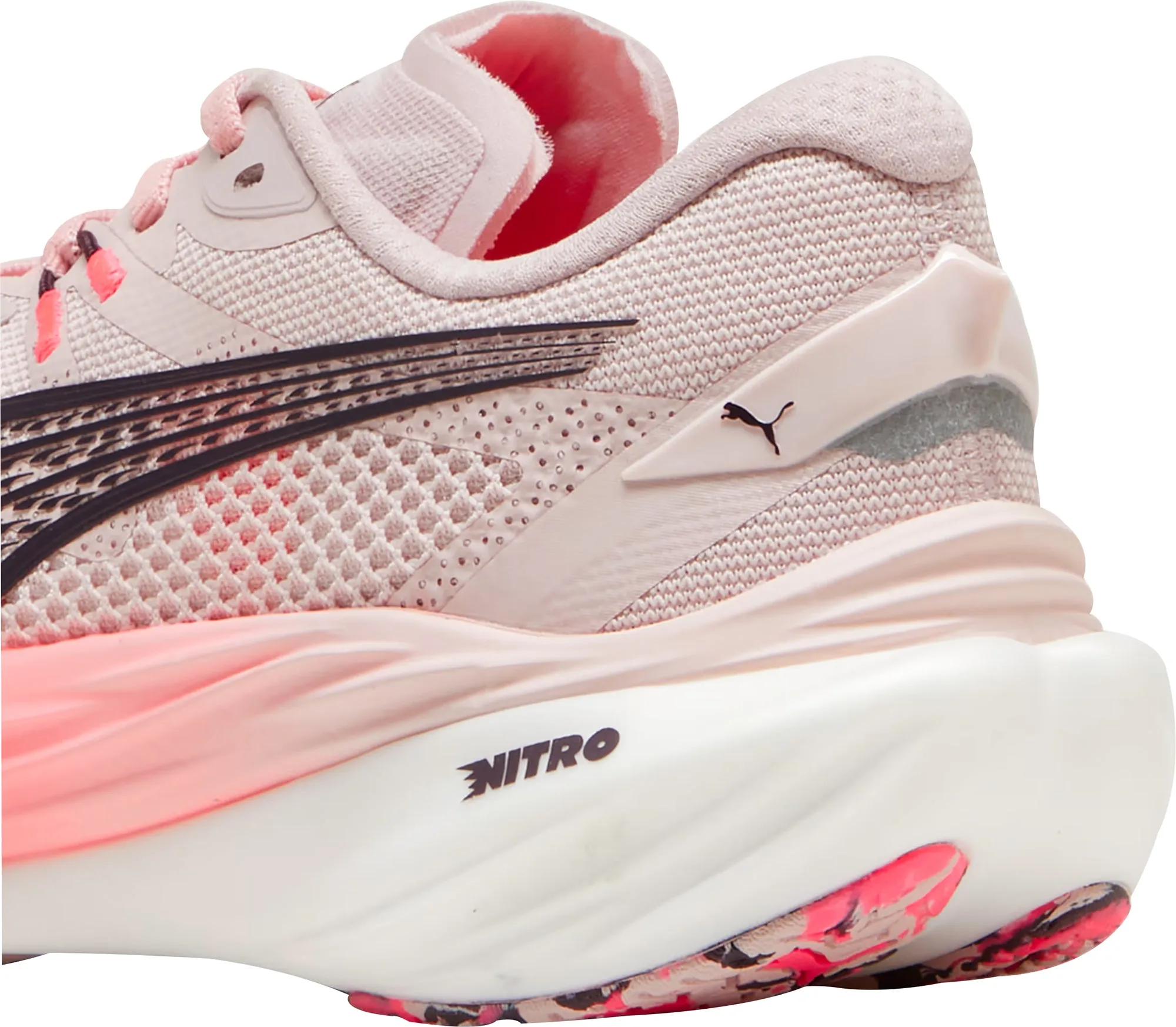 Puma Deviate Nitro 3 Womens Running Shoes - Pink