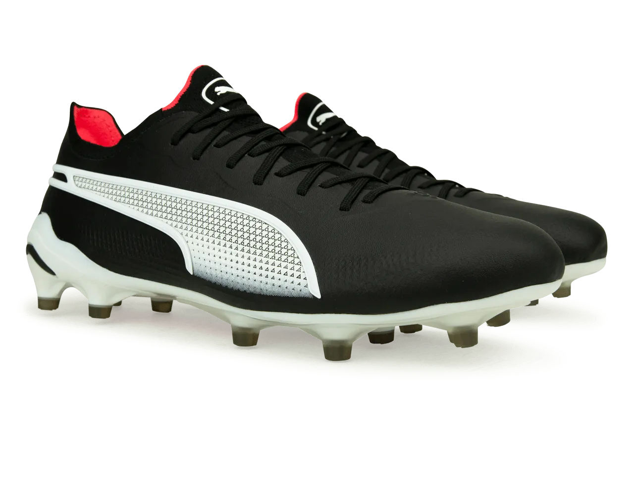 PUMA Men's King Ultimate FG/AG Black/White