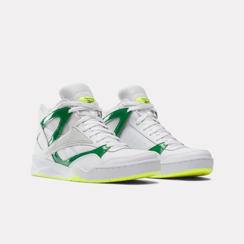 Reebok Footwear Men Reebok Royal BB4500 Hi 2 Basketball Shoes FTWWHT/GLEGRN/SOACYE