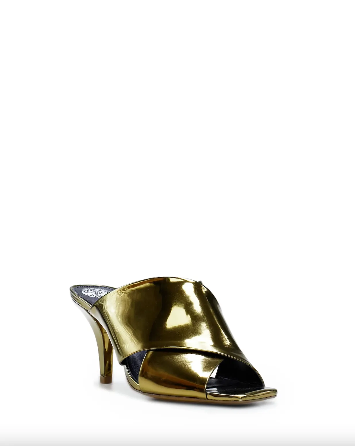 Rehnya Mule Sandal - Olive Metallic