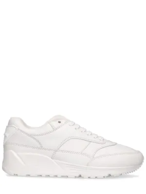 Saint Laurent   Bump leather sneakers 