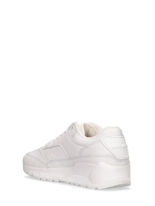 Saint Laurent   Bump leather sneakers 