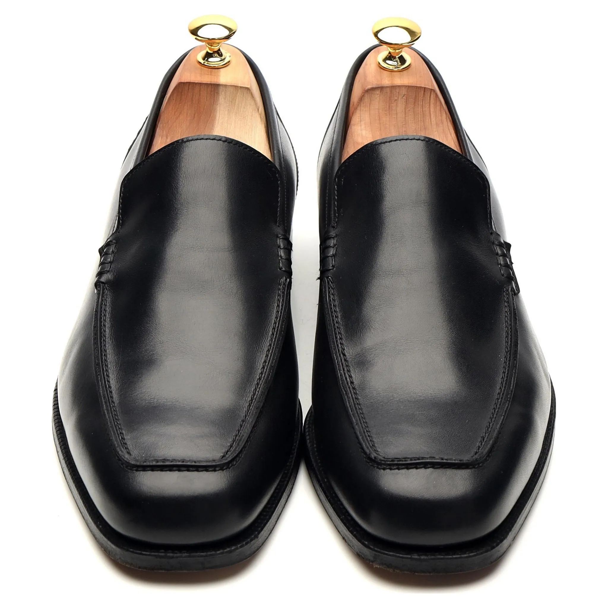 Shipton & Heneage 'Arundel' Black Leather Loafers UK 11.5 E