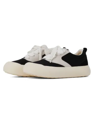 Thesupermade Chunky Round-Toe Color-Block Rap Sneakers