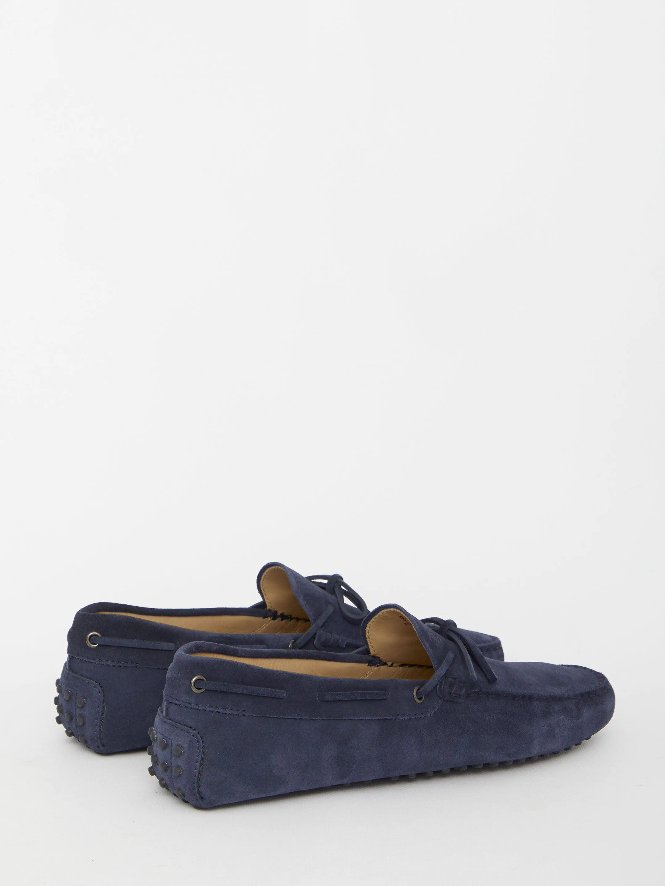 Tod's Blue Gommino Loafers