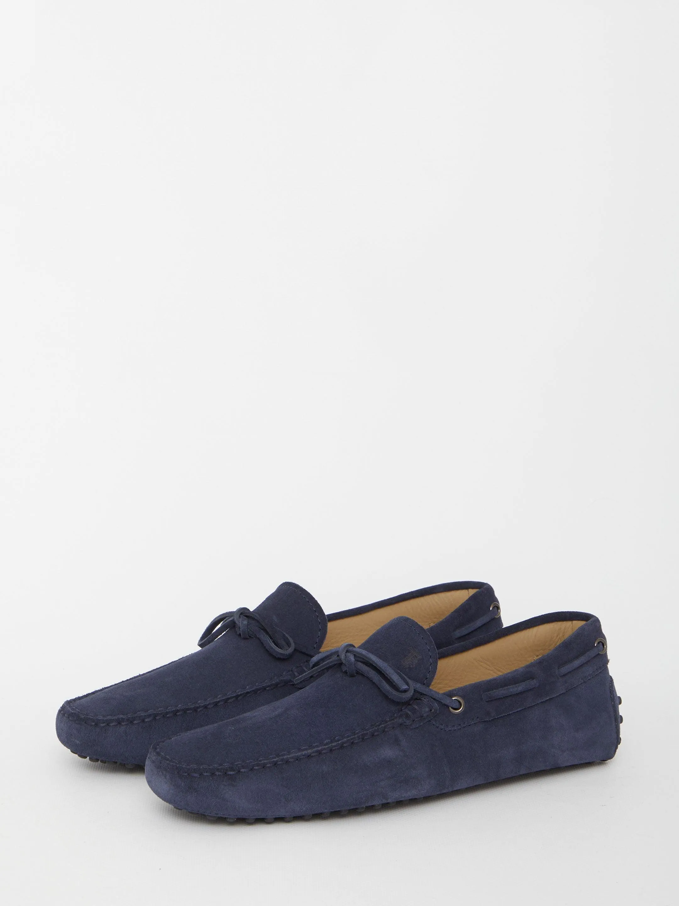 Tod's Blue Gommino Loafers