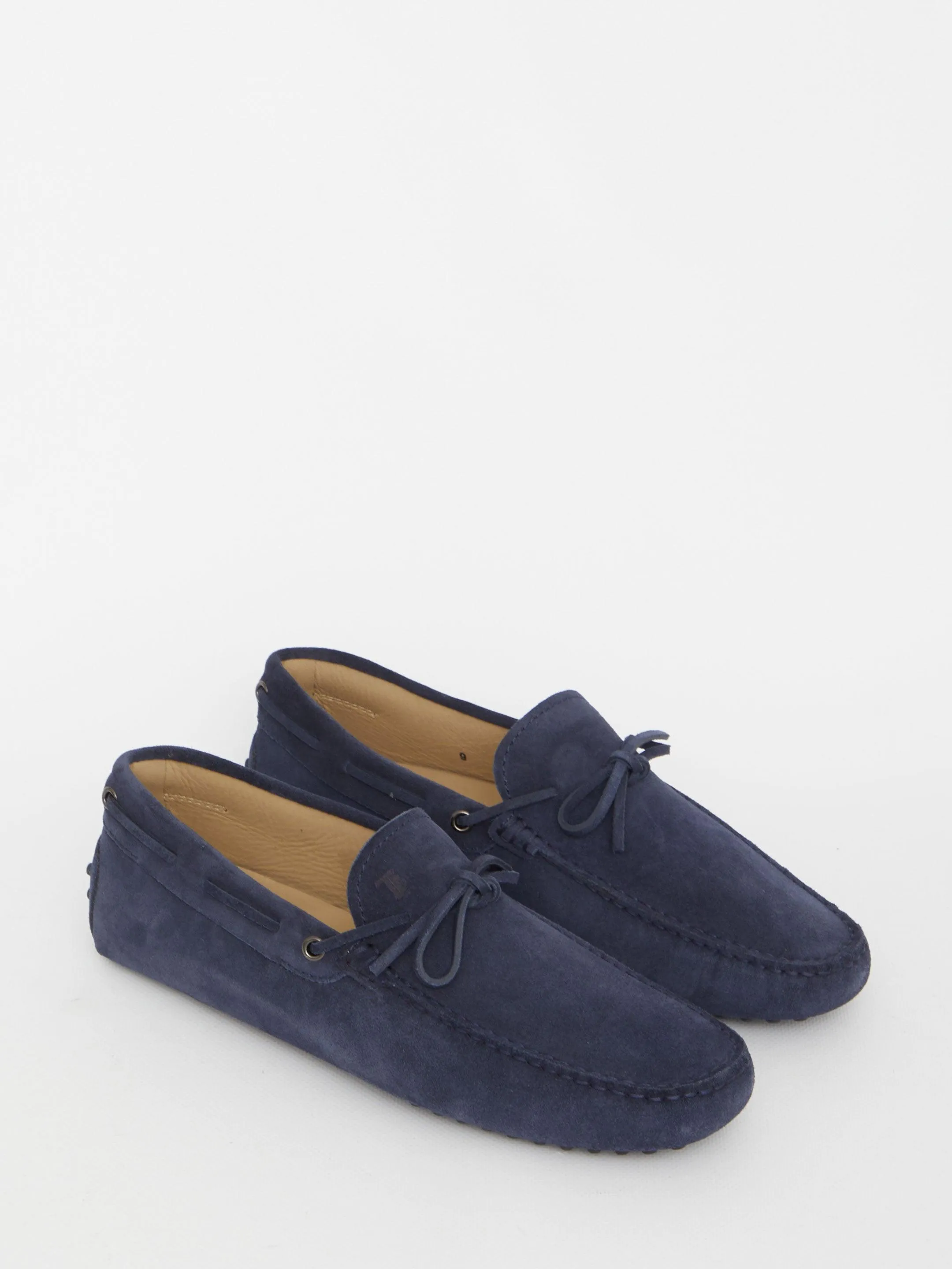 Tod's Blue Gommino Loafers