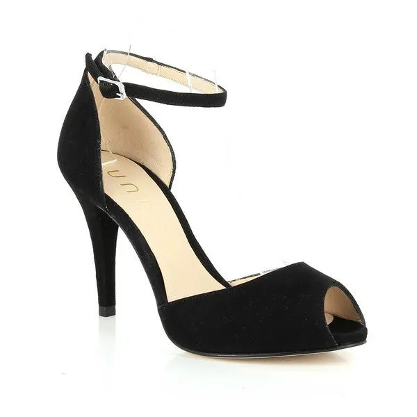 Unisa Termes Black Platform Heel