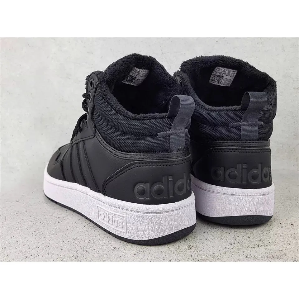 Unisex Universal Adidas Hoops 30 Mid Wtr GZ6679 Black