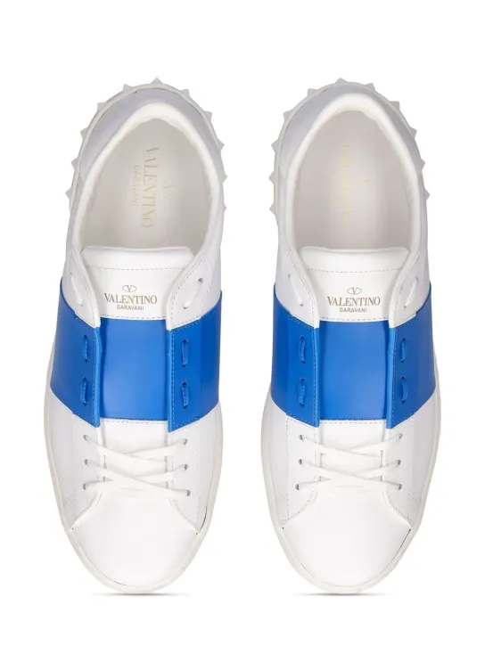 Valentino Garavani   Valentino Open leather sneakers 