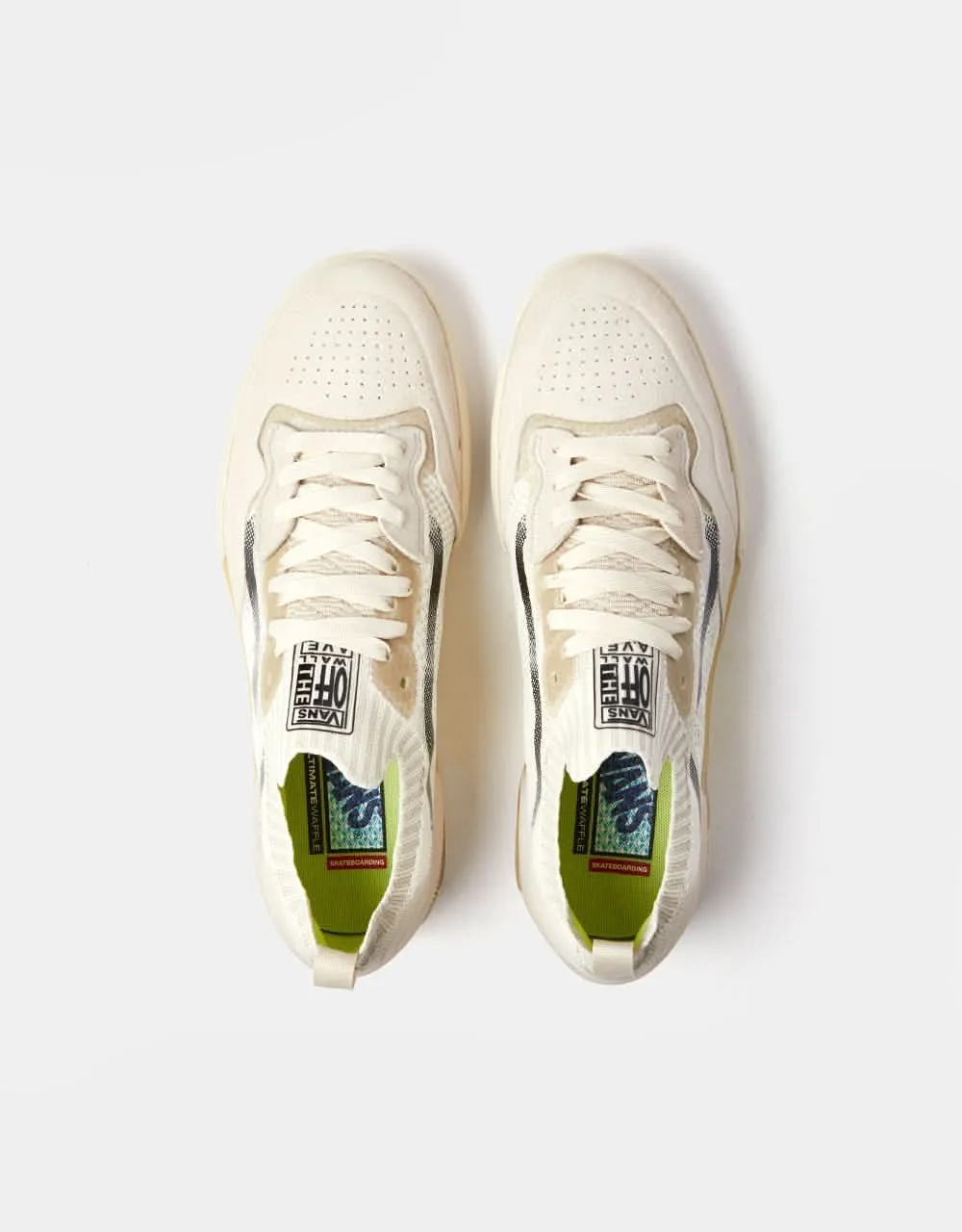 Vans AVE 2.0 Knit Skate Shoes - Cream