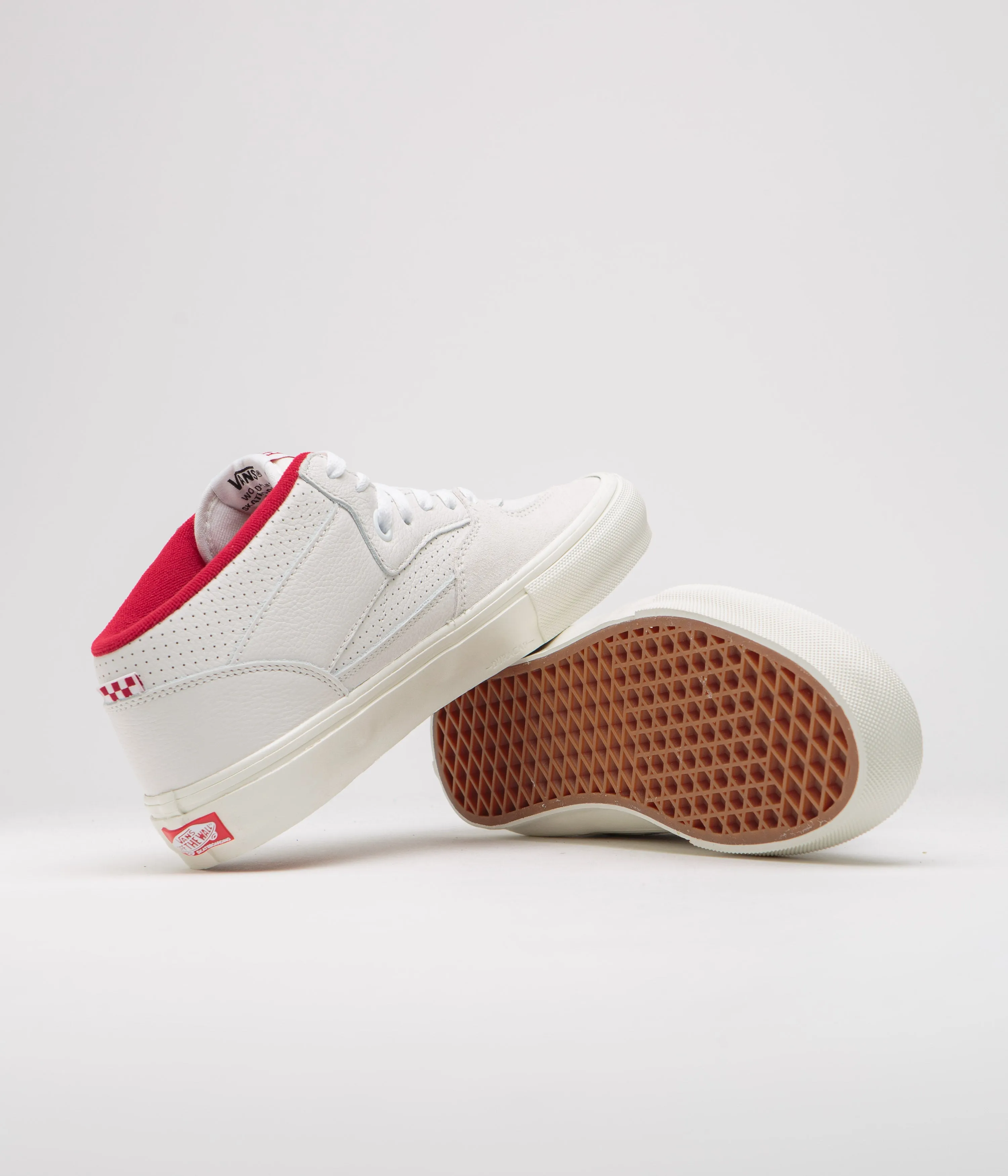 Vans Half Cab Shoes - Vintage Sport White / Red