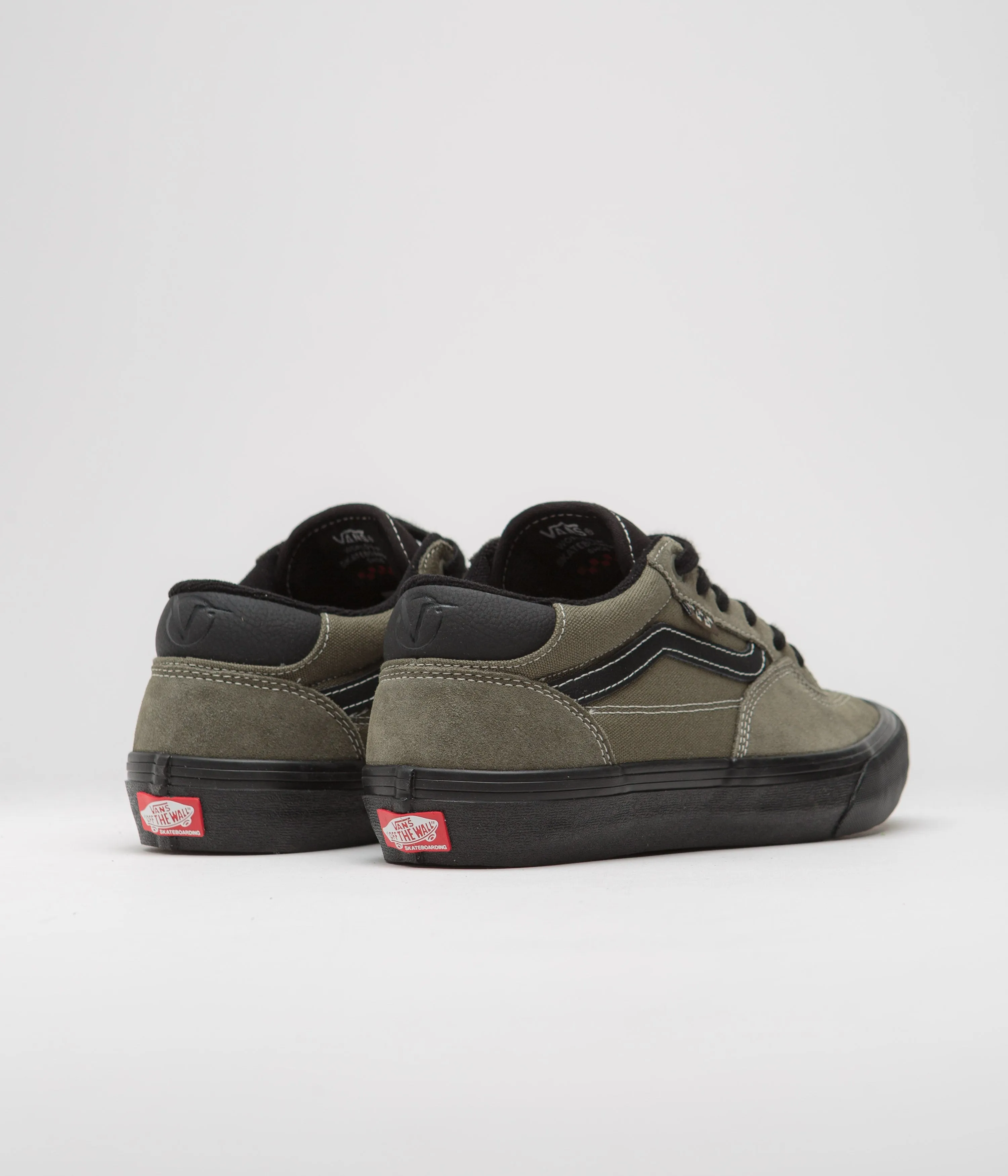 Vans Rowan Shoes - Olive / Black