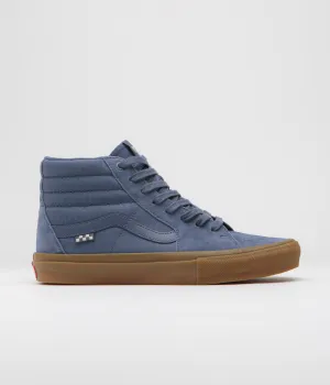 Vans Sk8-Hi Shoes - Vintage Blue / Gum