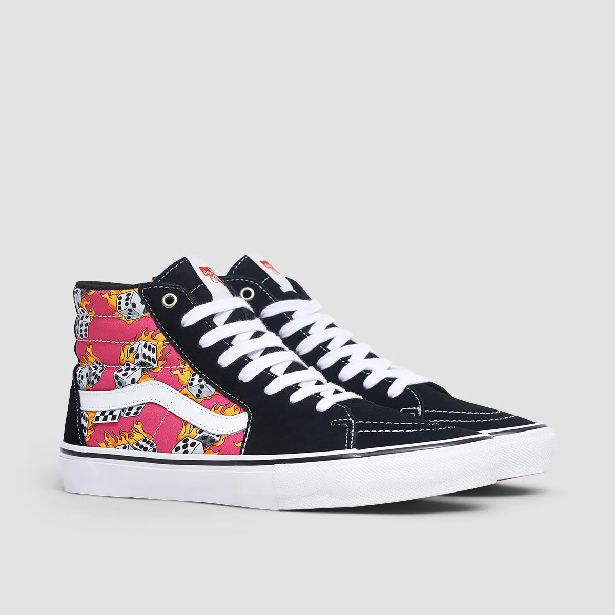 Vans Skate SK8-Hi Shoes - Fuchsia Fedora