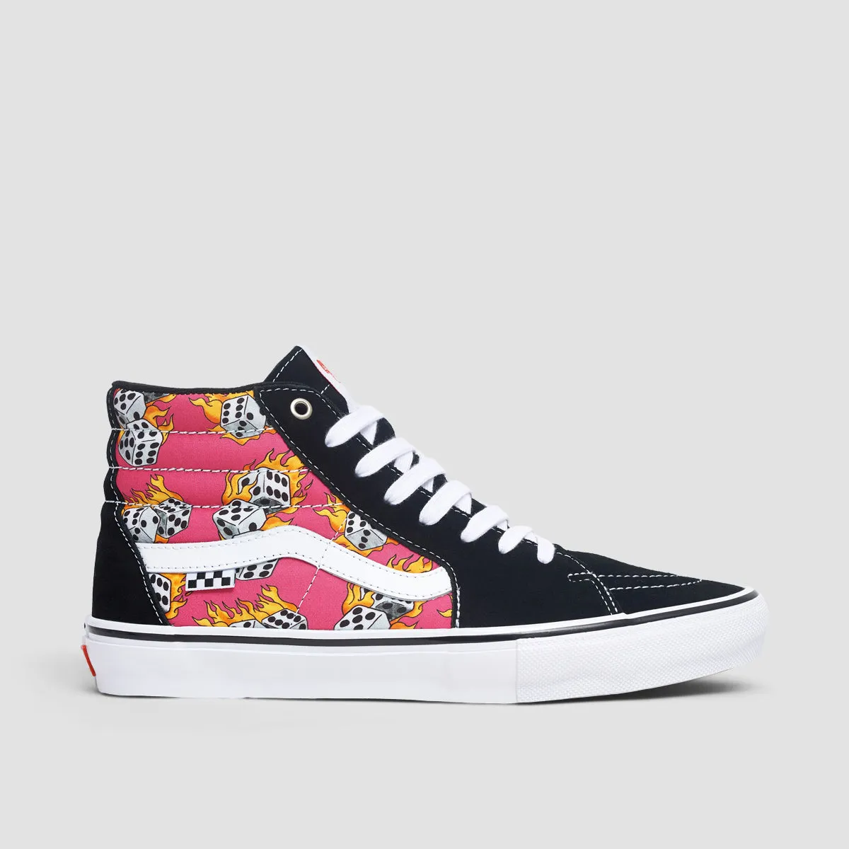 Vans Skate SK8-Hi Shoes - Fuchsia Fedora