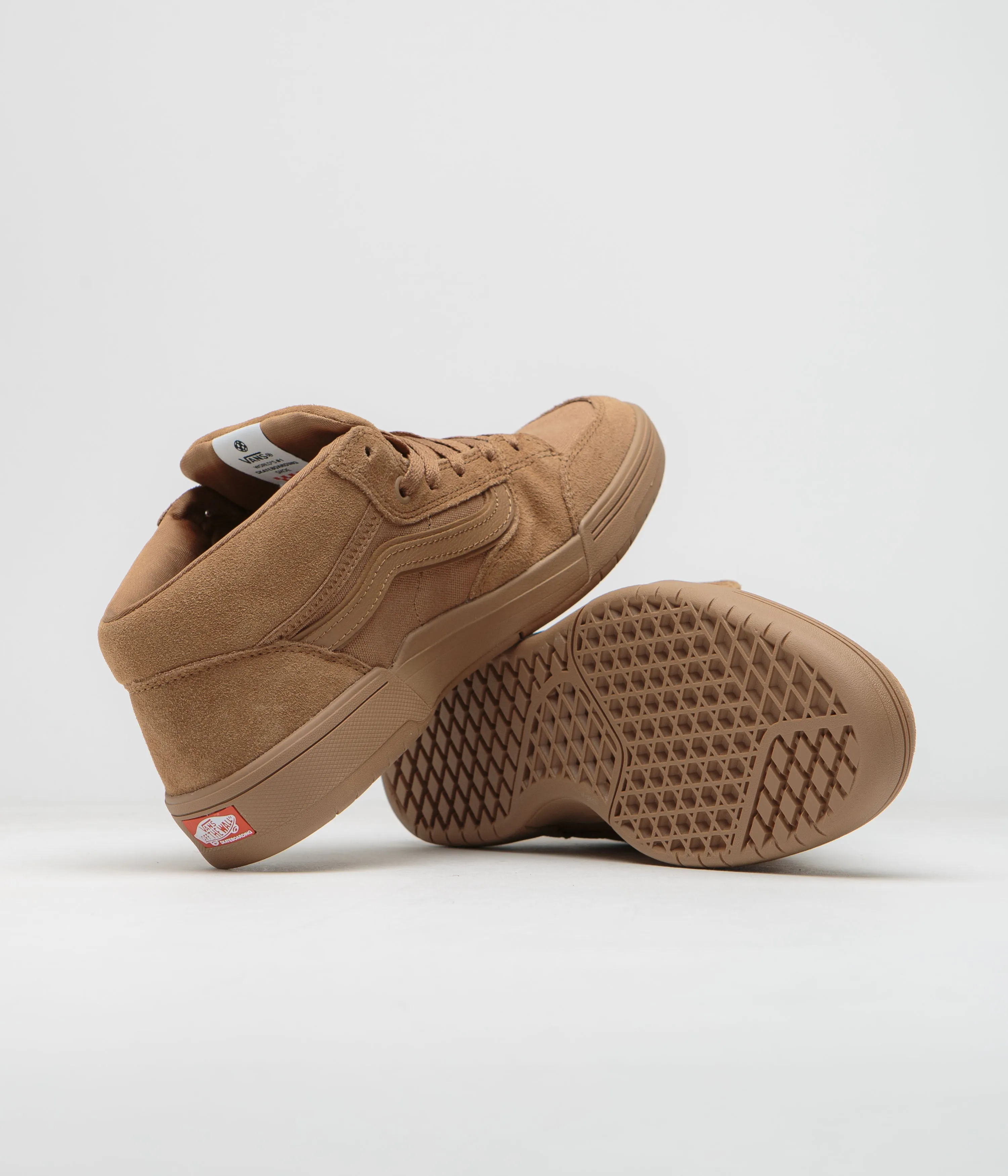 Vans Zahba Mid Shoes - Brown / Gum