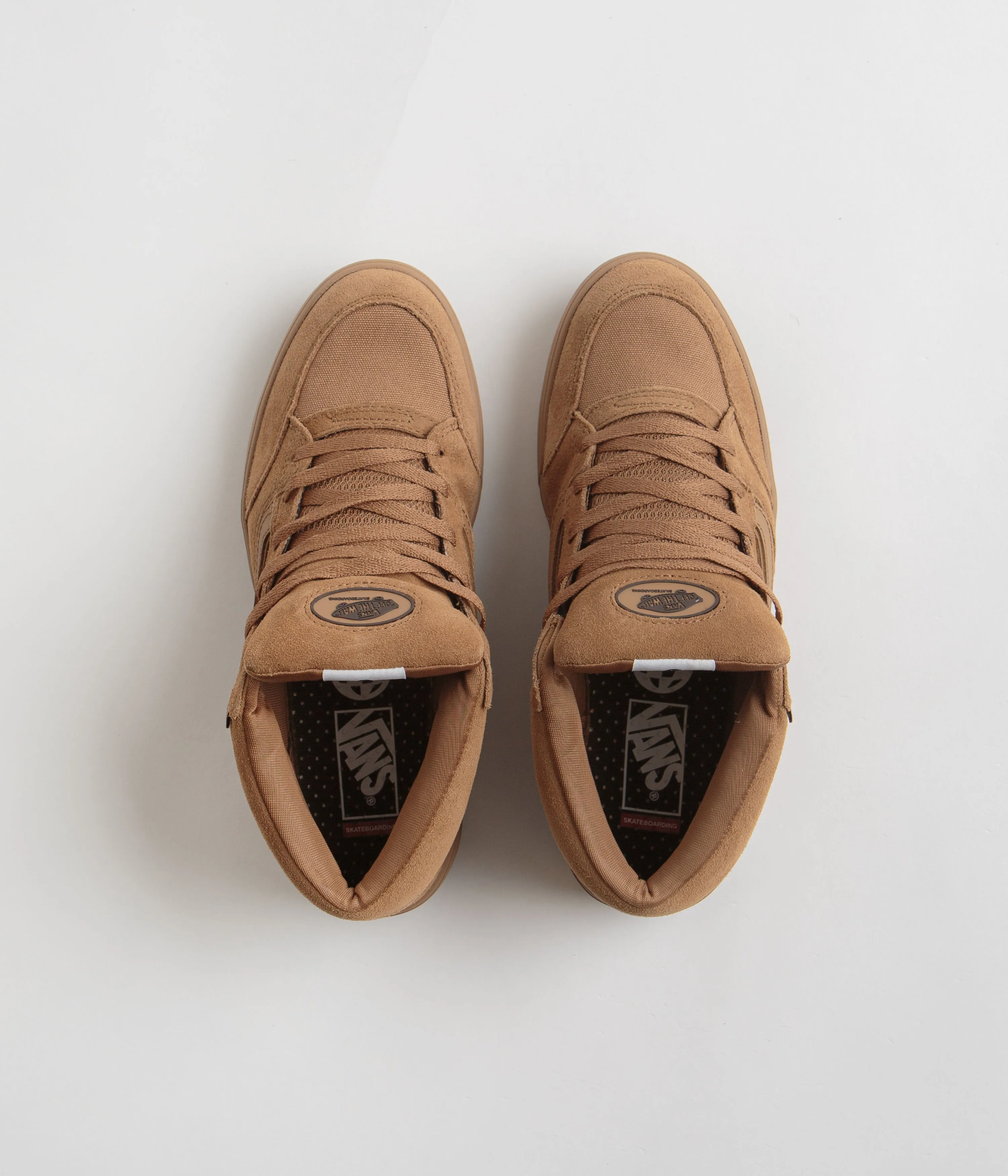 Vans Zahba Mid Shoes - Brown / Gum