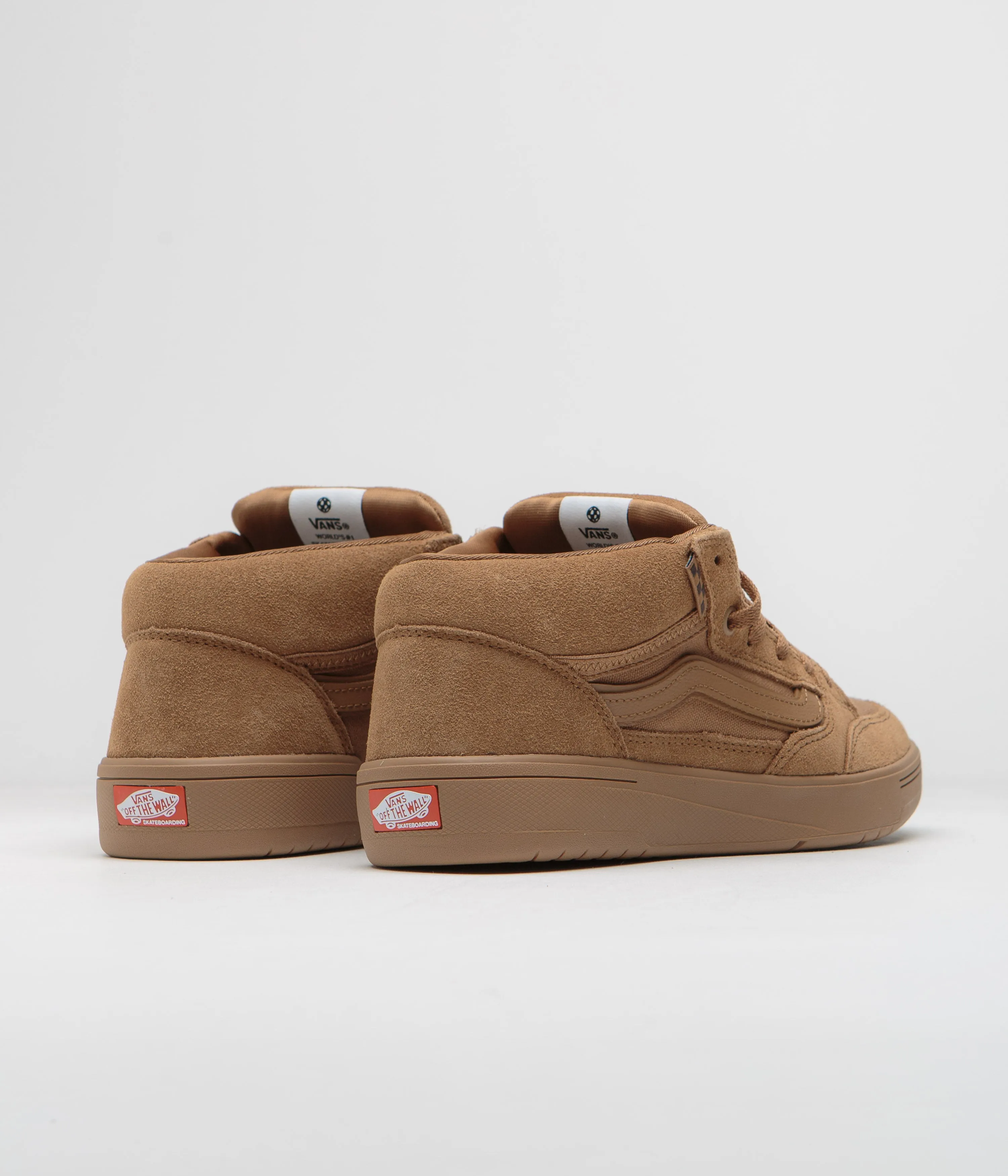 Vans Zahba Mid Shoes - Brown / Gum