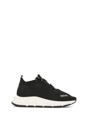 Versace   Logo tech lace-up sneakers 