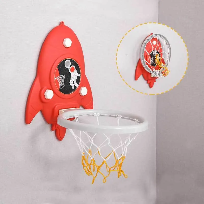 Wall-mounted Children's Basketball Stand