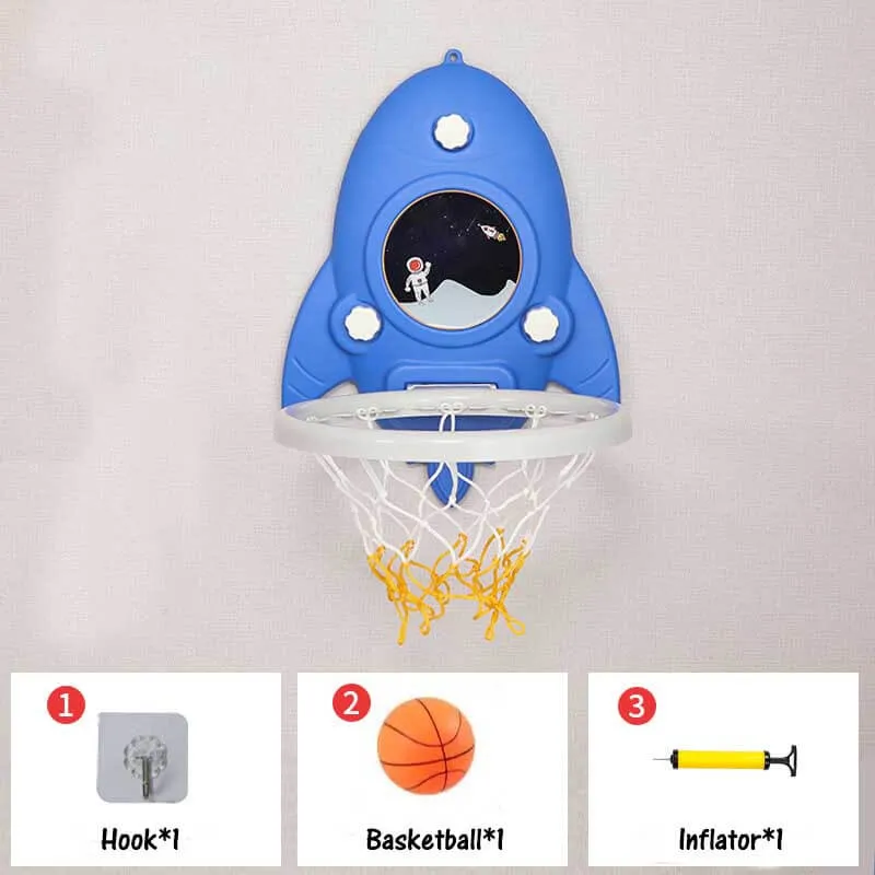 Wall-mounted Children's Basketball Stand