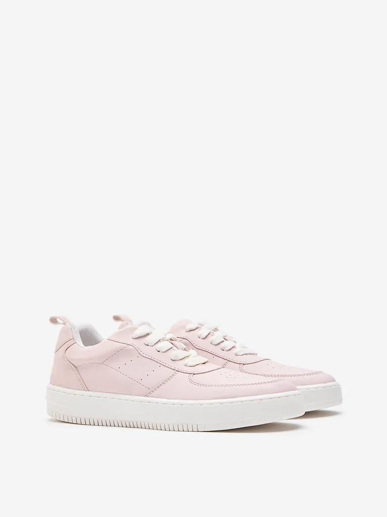 Yellow Light Pink Chunky Sneakers